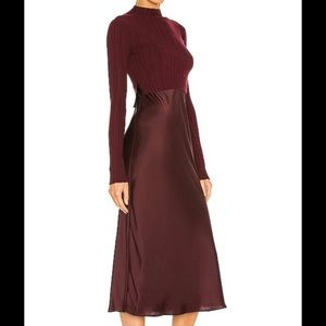 ALL SAINTS Karla 2-in-1 Slip Dress never been worn